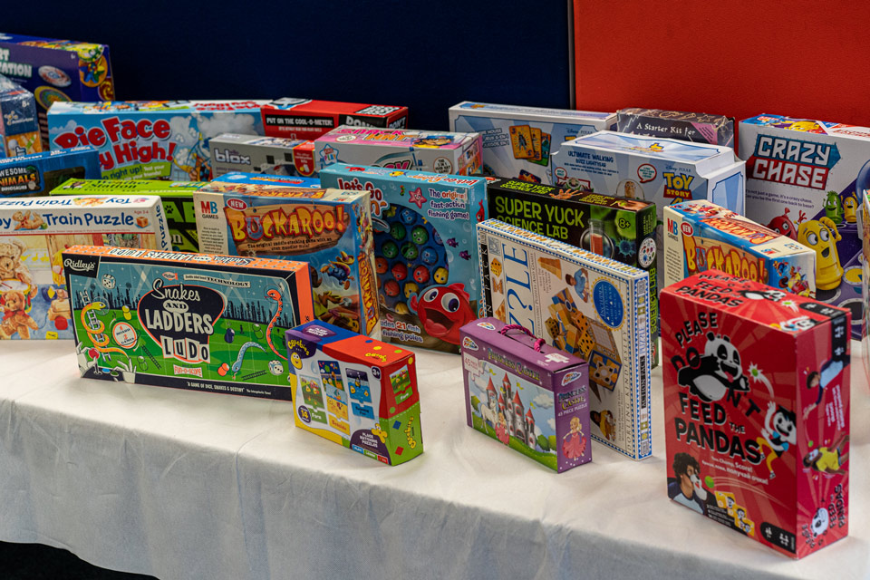 Toys for the 2021 appeal.